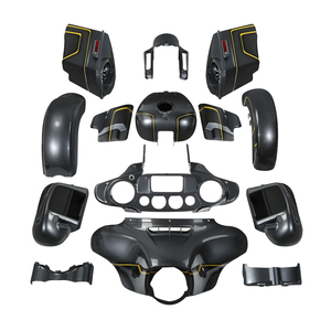 HR3 90600006 Kit de Carenado para Motocicleta de Plástico ABS Pintado de Alta Calidad, Certificado ISO9001, 1 Año de Garantía para 2014-2022 - Product Image 1
