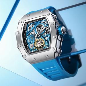 ONOLA 6827 Men's Luxury Square Dial Quartz <b>Watches</b> Waterproof Sports <b>Watch</b> with Luminous Feature Fashionable - Product Image 2