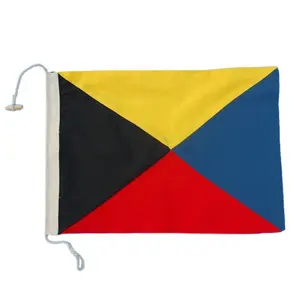 Quality 160gsm Spun polyester Nautical Code Flags for Ship