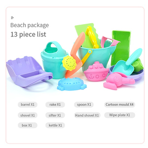 Bioplastic Toy Toys Large Set Sand Digging Tools Playing Water Bioplastic Beach Sand Toy Set Bucket Set Kids Beach Toys
