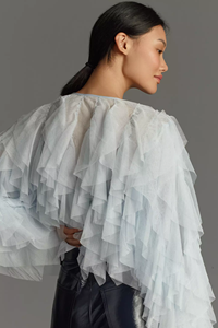 Camicetta da donna <span class=keywords><strong>in</strong></span> <span class=keywords><strong>Tulle</strong></span> semitrasparente, - Product Image 3