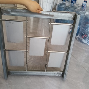 แผงผนังอาคารสเตนเลสสตีลคุณภาพพรีเมียมแบบ Kinetic |   กระดิ่งลมติดผนังแบบกำหนดเองได้ สำหรับสถาปัตยกรรมสมัยใหม่และการออกแบบภูมิทัศน์ - Product Image 6