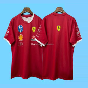 Traje de Carreras F1 Ferrariii, Ropa Deportiva de Alta Calidad, Jersey Deportivo al Estilo de Leclerc, Traje de Carreras Ferrariii - Product Image 2