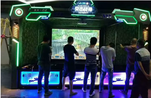 Sân chơi trong nhà tương tác trò chơi trẻ em súng lục tương tác chiếu nhiều ID tường tương tác cho công viên giải trí - Product Image 4