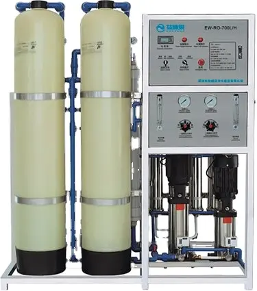 Sistema di osmosi inversa della macchina di trattamento delle acque 450L/H della pianta acquatica del RO di uso industriale 250LPH