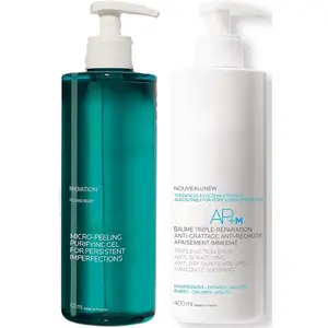 La-Ro-Say Gel Purifiant Micro-Peeling 400ml Pour Imperfections Persistantes Visage et Corps - Product Image 1