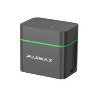 Chargeur de batterie intelligent universel PUJIMAX 8 emplacements 1,5 V pour piles au lithium-ion rechargeables AA AAA avec voyant LED