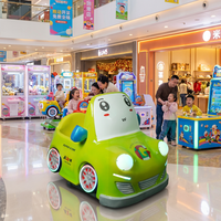 Mobil Fiberglass Bertema Kartun untuk Wahana Hiburan Anak-Anak, Lampu, dan Mainan Taman Hiburan Dalam Ruangan, Cocok untuk Pusat Perbelanjaan, DiDi Racer Kids Ride Animal Autos