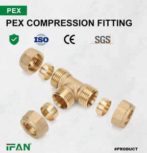 IFAN nhà máy Đồng 3/4 pex Ống phù hợp nén <span class=keywords><strong>1</strong></span>/<span class=keywords><strong>2</strong></span> "Brass ống nước pex phụ kiện - Product Image 4