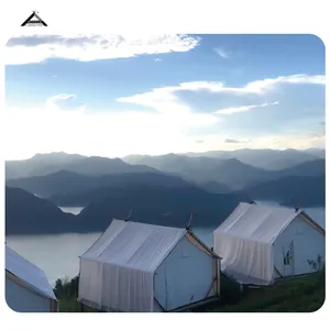 Boteen Outdoor Hotel Tents Waterproof Glamping Luxury Safari Tent For Resort Portable Accommodation