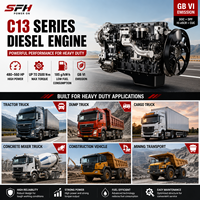 Moteur diesel SCDC SFH C13.480 12.88L 480HP avec ECU de remplacement pour FPT CURSOR 13 pour camion lourd, camion benne, camion malaxeur