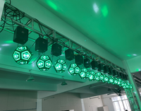 Treuil de levage LED DMX Kinetic Football Full Color Beam Light pour Disco