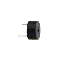 HYDZ 12V Tombol Buzzer Fungsional Desain Magnetik Ukuran 12*12*6mm Kebisingan 85dB Model HYE1206 Frekuensi 2000-2600Hz Natal