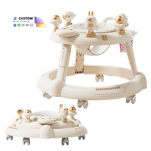 Andador Multifuncional Personalizado OEM para Bebés Recién Nacidos, Andador Plegable de Plástico con Música, <span class=keywords><strong>4</strong></span> en 1, con Ruedas y Asiento - Product Image 4