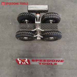 Chariot industriel de transport de dalles en aluminium pour équipement de manutention et transfert sécurisé - Product Image 3