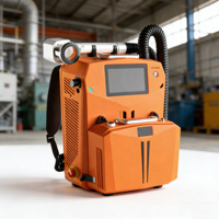 Pembersih Laser Genggam Baru, Penghilang Karat Laser Portabel 100W untuk Menghilangkan Karat pada Permukaan Logam