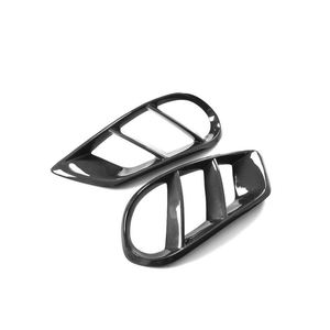 Grille de calandre en fibre de carbone pour pare-chocs avant, garniture de ventilation pour Mercedes Benz W205 C63 AMG C180 C200 Classe C 2015-2018 - Product Image 3