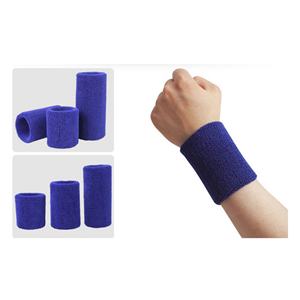 En gros, Bandeaux de poignet personnalisés en tissu éponge de coton anti-transpiration pour le sport, le tennis et la gym - Product Image 3