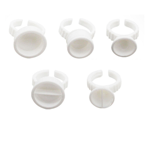 U-band <strong>Lash</strong> Holder Ring High Quality Plastic White Reusable <strong>Separator</strong> for Eyelash Extension Yixuan Brand Wholesale Machine Made - Product Image 2