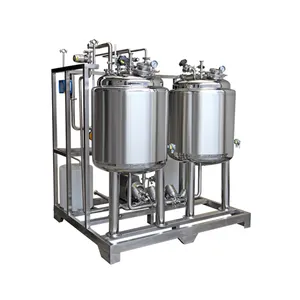 Stainless Steel Automatic CIP Cleaning in Place System Solvent Recovery Cip Save Water CIP for Food Processing