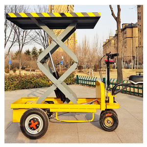 Thép Mới Di Động Điện Scissor Lift Bảng Xe Đẩy Cho Trang Trại Hoặc Xây Dựng Giàn Giáo Và Máy Móc Sửa Chữa Cửa Hàng - Product Image 3