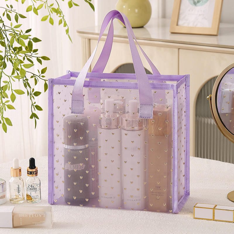 กระเป๋าถือสีม่วง