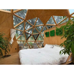 Luxury Waterproof UV-resistance <strong>Tent</strong> Glass Geodesic Dome <strong>Tent</strong> for Outdoor Glamping for Families on Vacation Events Camping - Product Image 5