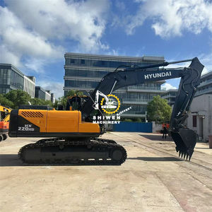 Nueva Excavadora de Cadenas Hyundai HX220HD Usada con Motor y Bomba Originales de 110 kW, 1 Año de Garantía, Envío Gratis desde Corea 220 225 - Product Image 5