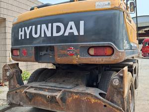 Excavatrice sur chenilles Hyundai 210W-9 originale d'occasion de haute qualité machine Hyundai 210w-9 de 21 tonnes à vendre - Product Image 6