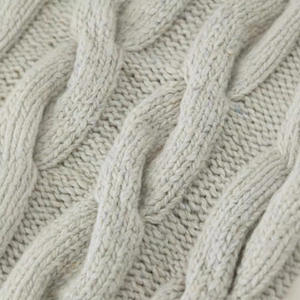 مخصص بالجملة OEM ODM سترات شتوية للرجال سترة جاكار محبوكة ملتوية للرجال - Product Image 4