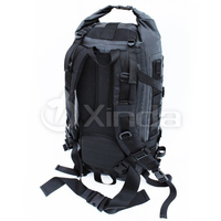 Fournisseur OEM Sac à dos tactique imperméable en bâche PVC pour l'extérieur avec système de fixation par pochette