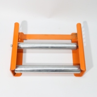 Support dérouleur de câble pliable robuste en acier galvanisé réglable pour câble à fibres optiques, support de câble FTTH pour réseau de télécommunications