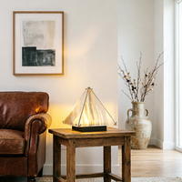 Décorations artistiques pour salon et entrée, lampes de chevet pour chambre à coucher et éclairage d'ambiance de bureau