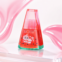 Gloss à lèvres liquide effet miroir saveur pastèque, hydratant, longue tenue, brillant, personnalisable avec logo privé