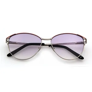 Italian Brand Gradient Lenses Optical Attribute Cat Eye Sunglasses Women