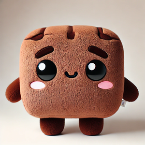 Kawaiibrownie personalizado pastel cojín peluches colección decoración del hogar felpa comida felpa - Product Image 4