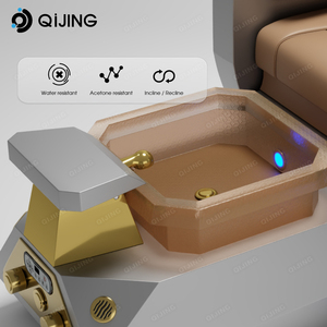 लक्जरी आधुनिक पैर स्पा नाखून मालिश चेयर इलेक्ट्रिक सिंक बेसिन पेडीक्योर चेयर सैलून के लिए मालिश के साथ - Product Image 5