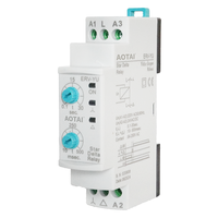 Relais étoile-triangle miniature haute puissance ERV-YU 150-260V AC 5A 1-30s réglable, contrôleur de démarrage de moteur pour moteurs triphasés