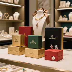 Custom logo Size Rigid Cardboard Jewelry Packaging Box Folding Packaging Paper Hard Gift Box with Your Own logo - Product Image 3