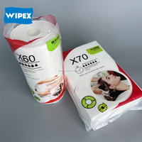 Serviettes de salon jetables en gros Serviette compostable biodégradable 100% écologique Serviettes de manucure pédicure super absorbantes