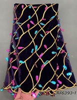 Tissu en dentelle de velours africain 100 % polyester de qualité supérieure 2026 avec strass, maille respirante, résistant au rétrécissement, pour couture DIY vintage sexy