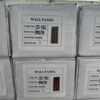 Revestimiento Interior Moderno y Ecológico de PVC 3D Acanalado, Impermeable, Ignífugo, Panel de Pared WPC para Comercios, Hoteles, Apartamentos y Salas de Estar