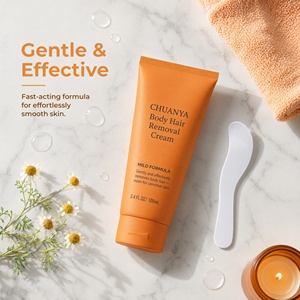 Crème dépilatoire douce et délicate pour maillot de bain avec applicateur spatule multi-usage pour femmes à peau sensible – ODM et Marque Privée - Product Image 5
