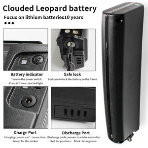 Batterie interne personnalisée 48V 14Ah 672Wh L G3500mah 30A BMS Chargeur 2A Remplacement Vélos <span class=keywords><strong>Aventon</strong></span> Vélo pliant Cadre électrique - Product Image 4