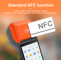 Terminal POS Portátil con Pantalla Táctil y Lector NFC para Pagos Móviles con Android 14, Impresora Térmica de 58 mm, R330 Plus
