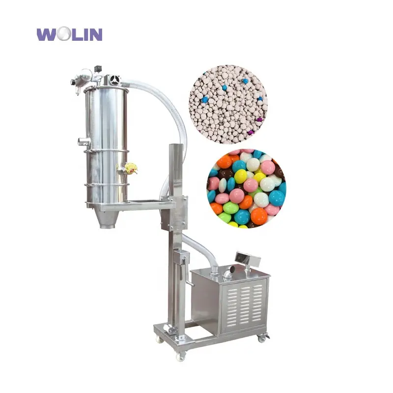 Weighlin 고용량 진공 장전기 진공 컨베이어 음식 작은 과립 분말 콩 밥