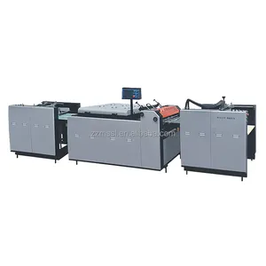 Machine automatique de vernissage d'huile de papier de revêtement de coucheuse UV à bas prix