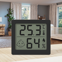 Stand-up Temperature Instrument for Baby Room or Office with ON/OFF C/F Switch
