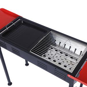 Gril de camping pliable en fer moderne, léger, facile à nettoyer, entretien sans tracas, idéal pour les pique-niques et les voyages en plein air - Product Image 6