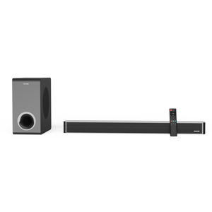 Barra <span class=keywords><strong>de</strong></span> sonido inalámbrica JVL negra brillante con subwoofer para altavoz <span class=keywords><strong>de</strong></span> sistema <span class=keywords><strong>de</strong></span> sonido <span class=keywords><strong>de</strong></span> cine en casa - Product Image 2